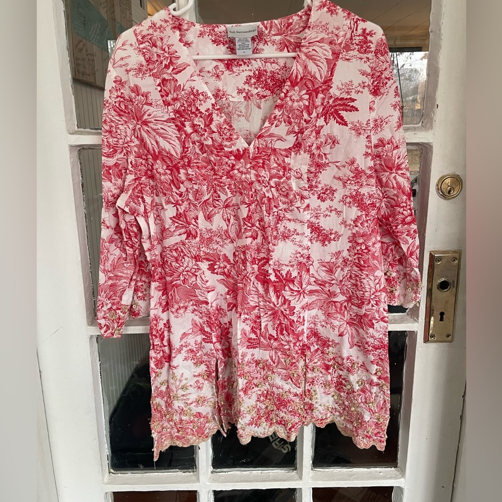 Soft surroundings beaded top